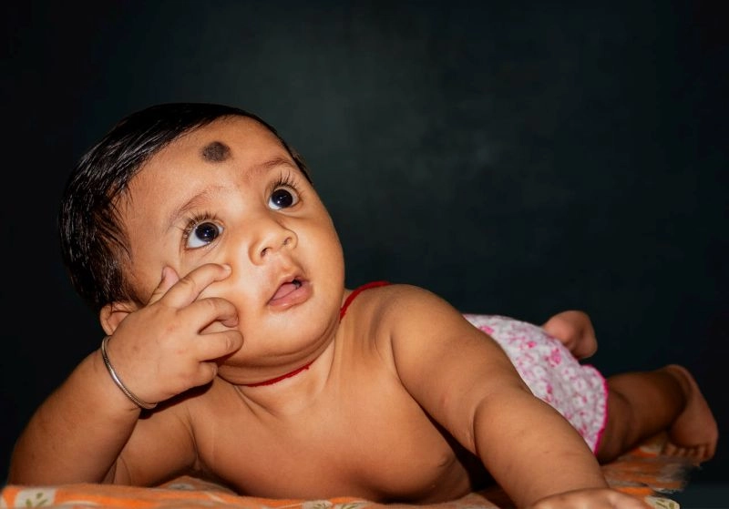 Expecting mother glowing with warmth